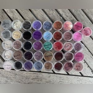 Sistaco mineral nail powder sample 12 pack you pick colors